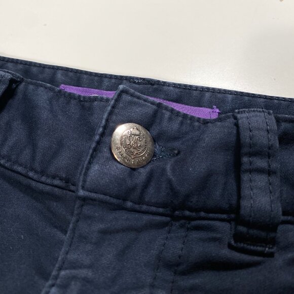 Ralph Lauren Purple Label Classic Slim Fit Stretch Chino Pants Navy mens 32x27.5 - Picture 4 of 12